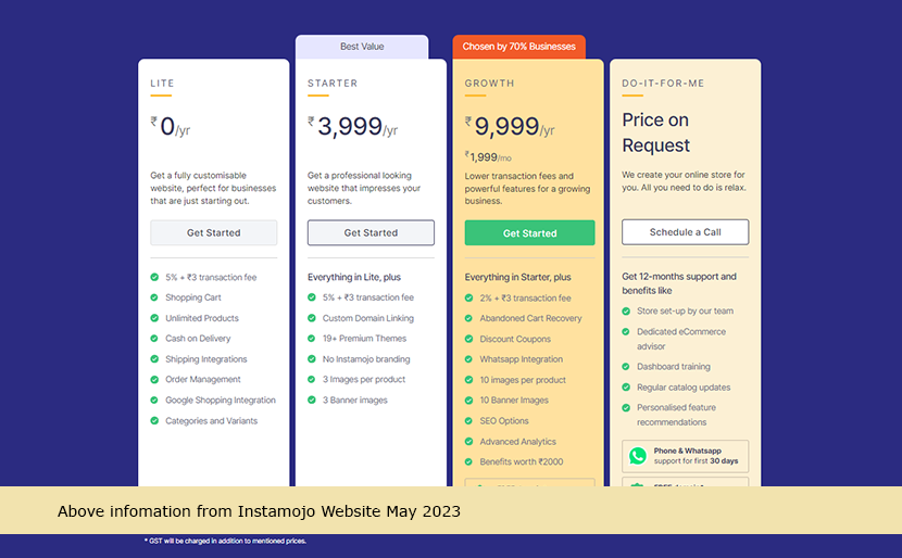 Instamojo payment gateway