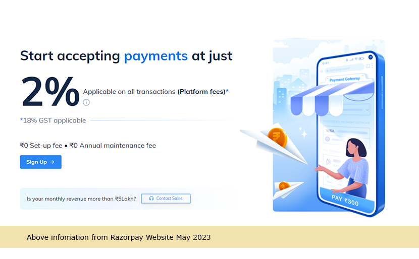 Razorpay Payment gateway